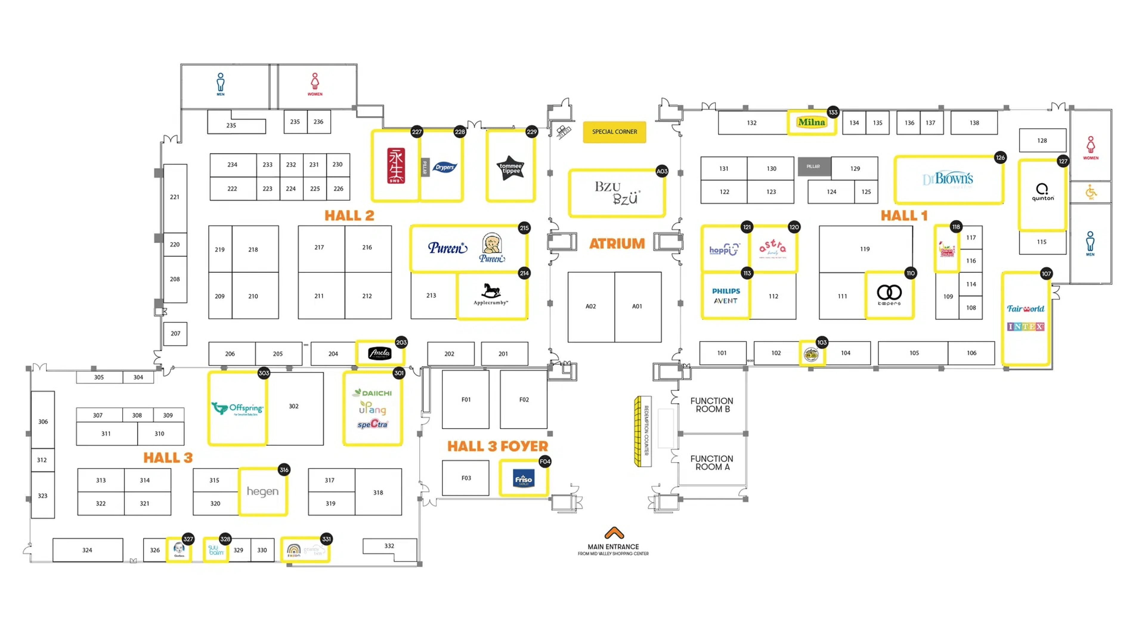 Layout Map