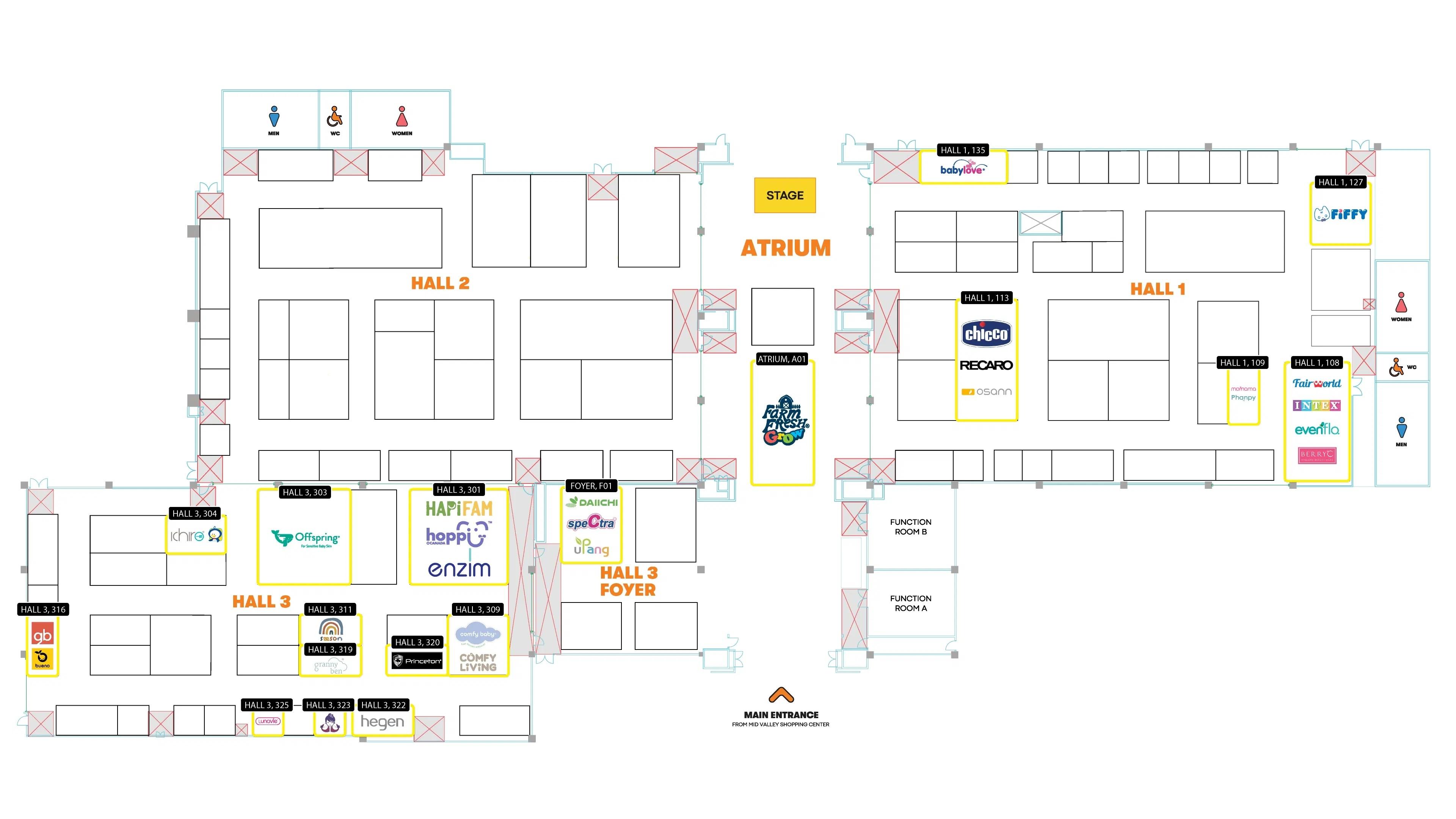 Layout Map
