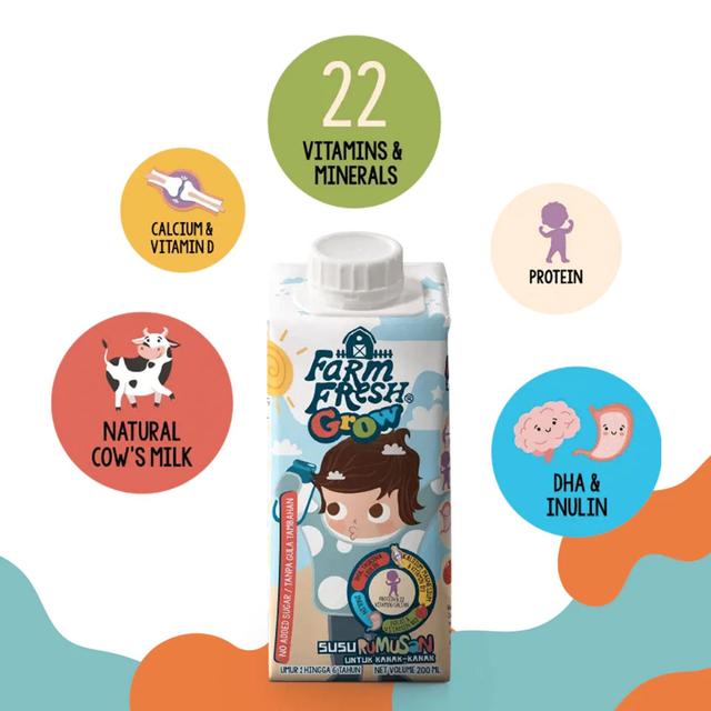 Grow Formulated Milk 1-6 Years Old 125ml x 32 Packs